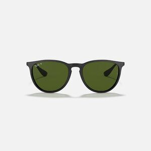 Ray Ban 0RB4171F ERIKA CLASSIC Sunglasses in Black and G-15 Green